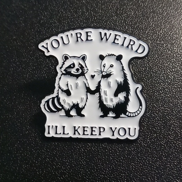 unbranded Jewelry - Weird Enamel Pin (NEW)